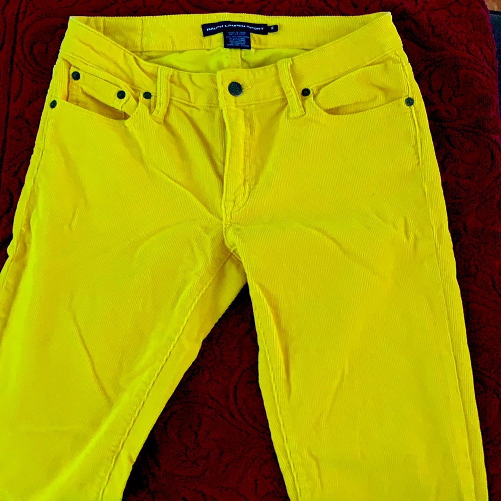 Yellow pants